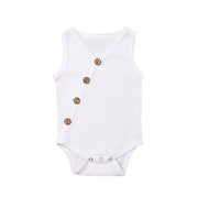 Newborn Baby Solid Jumpsuit