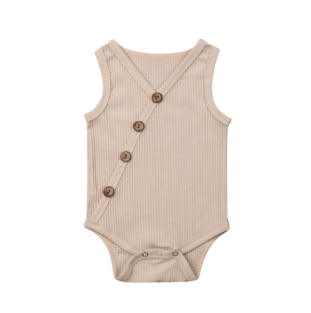 Newborn Baby Solid Jumpsuit