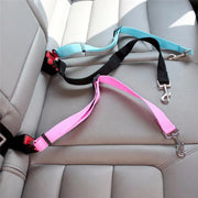 Adjustable Pet Cat Dog Car Seat Belt Pet Seat Vehicle Dog Harness Lead Clip