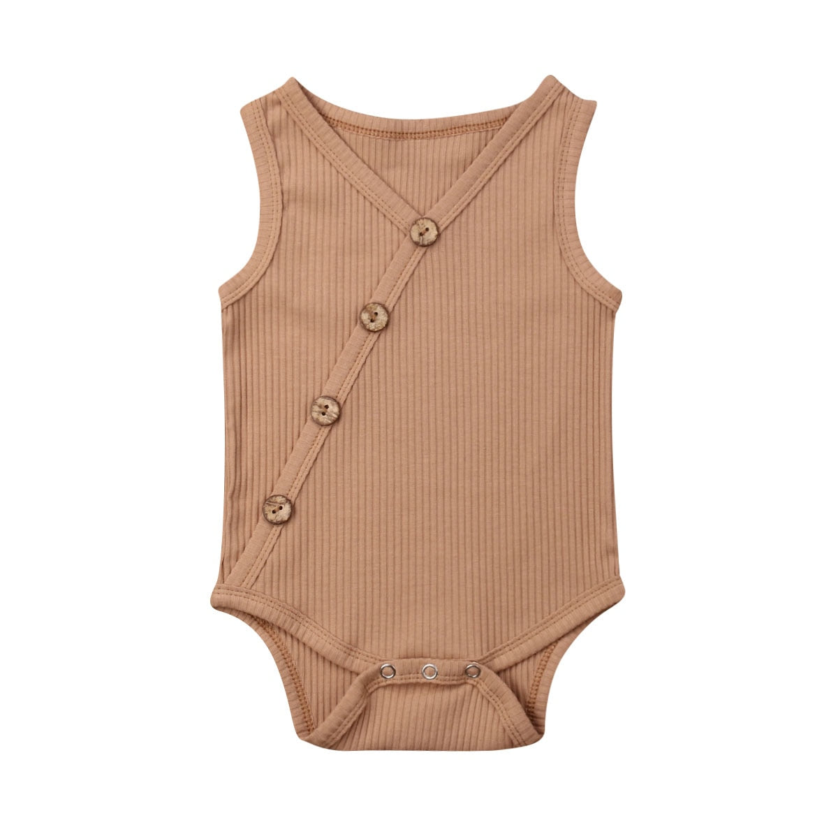 Newborn Baby Solid Jumpsuit