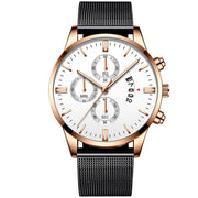 Mens Luxury Watches - Mesh Band Quartz Watch