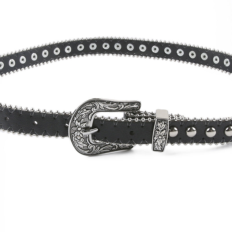 Women's Fashionable And Versatile Personality Star Decorative Belt