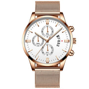 Mens Luxury Watches - Mesh Band Quartz Watch