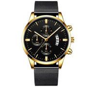 Mens Luxury Watches - Mesh Band Quartz Watch