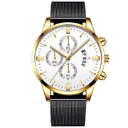 Mens Luxury Watches - Mesh Band Quartz Watch