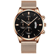Mens Luxury Watches - Mesh Band Quartz Watch