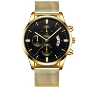 Mens Luxury Watches - Mesh Band Quartz Watch