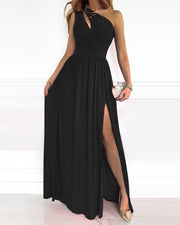 Summer Fashion One-shoulder Long Dress