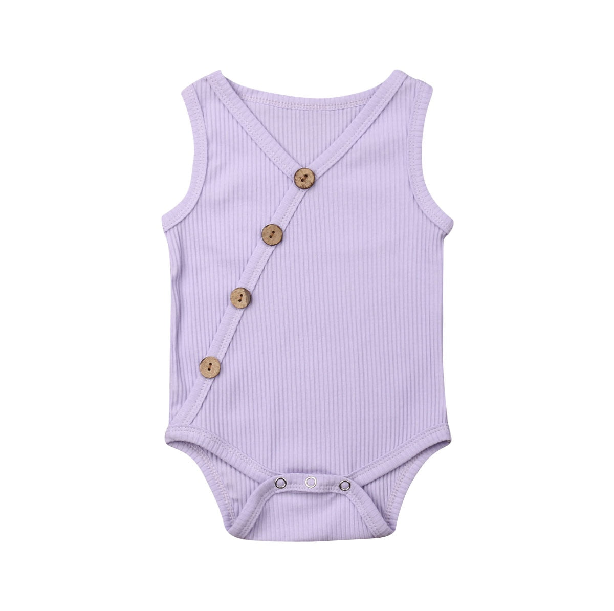 Newborn Baby Solid Jumpsuit