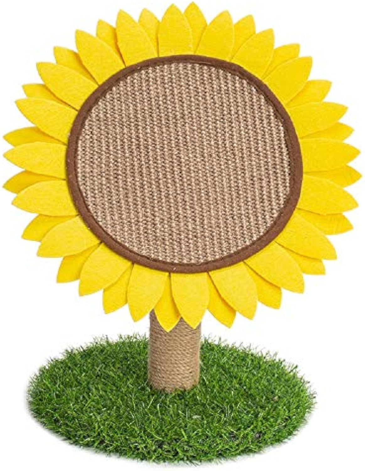 Cat Claw Scratcher Pole With Sunflower