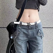 Women's Fashionable And Versatile Personality Star Decorative Belt