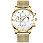 Mens Luxury Watches - Mesh Band Quartz Watch