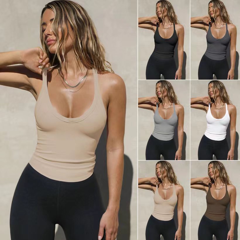 Womens Knitted Sexy Slim Top