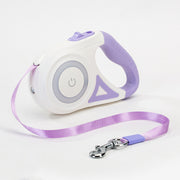 Dog Leash Retractable Leash And Dog Collar Spotlight Automatic Pet Dog Cat Traction Rope