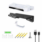 Wall Mounted Game Controller Charging Dock And Headset Holder