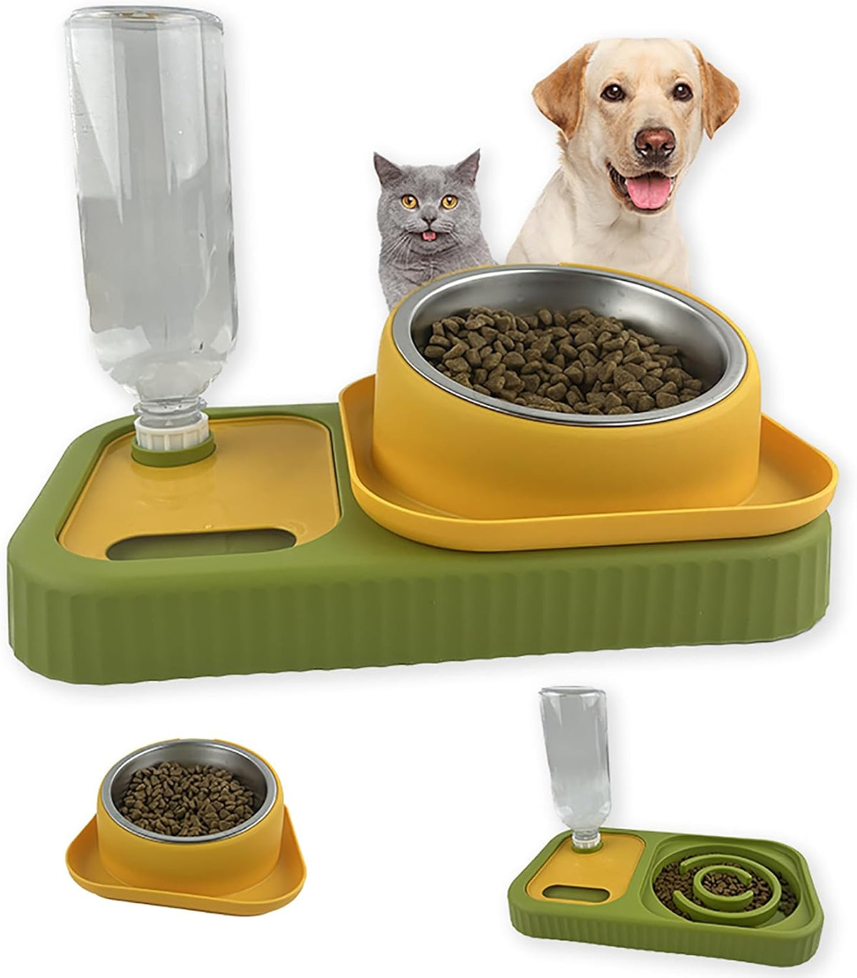 Food And Water Bowl Set